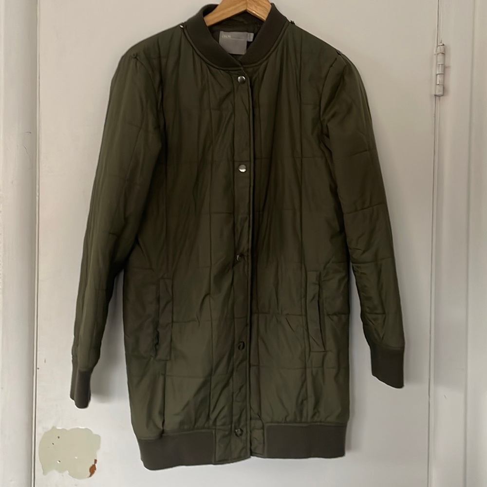 ASOS army green undercoat